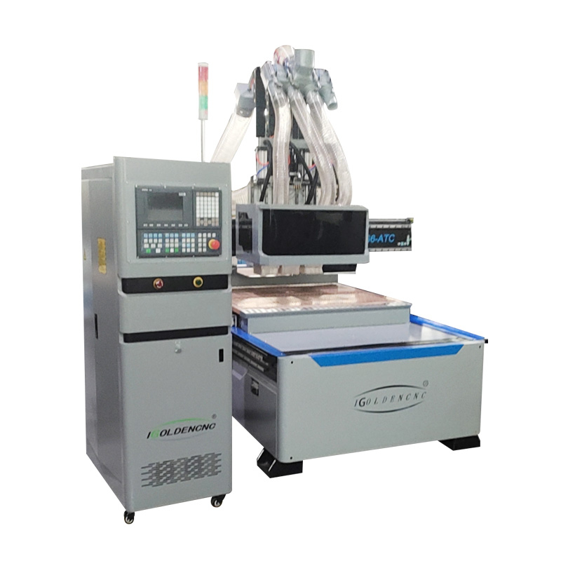 목재 CNC 라우터 1325 조각 기계 중국